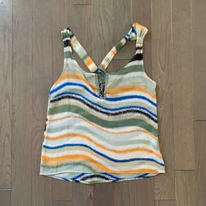 Wavy Striped Tank